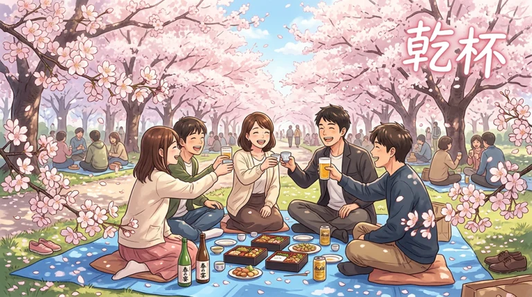 『3月下旬』 桜前線が日本列島を北上する。満開のソメイヨシノと花見文化