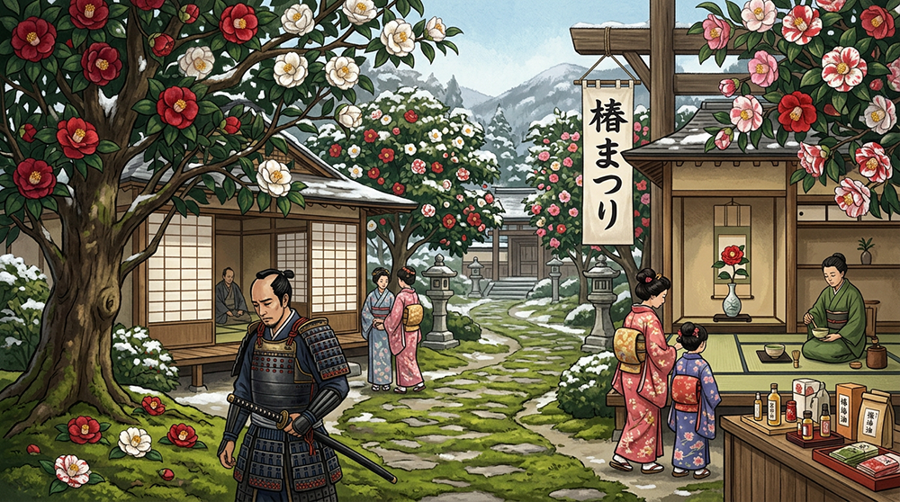 『3月上旬〜中旬』 武士が嫌い、茶人が愛した花。椿の季節を祝う椿まつり