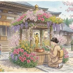 『4月8日』 お釈迦様に甘茶をそそぐ。誕生を祝う静かな仏教行事「花祭り」