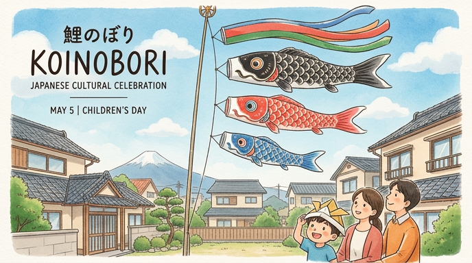 『5月5日』鯉のぼり、兜、菖蒲湯――端午の節句に込められた祈り