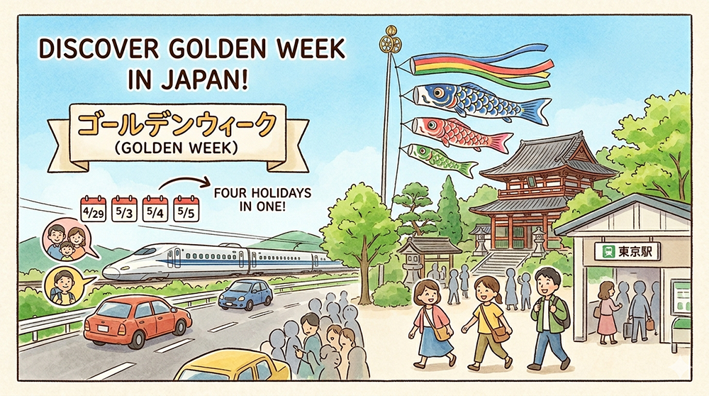 『4月29日〜5月6日』1億人が一斉に動く――日本の大型連休「ゴールデンウィーク」