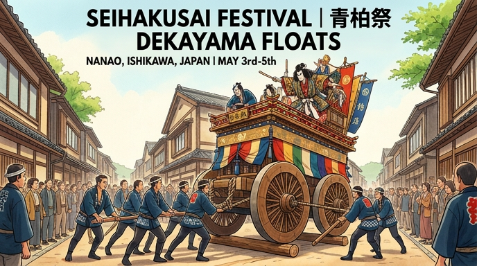 『5月3日〜5日』高さ12メートル、重さ20トン――能登/七尾の巨大曳山「でか山」