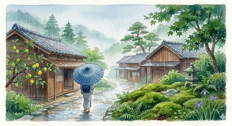 『6月上旬』傘が手放せない40日間――日本の梅雨と雨の日の過ごし方