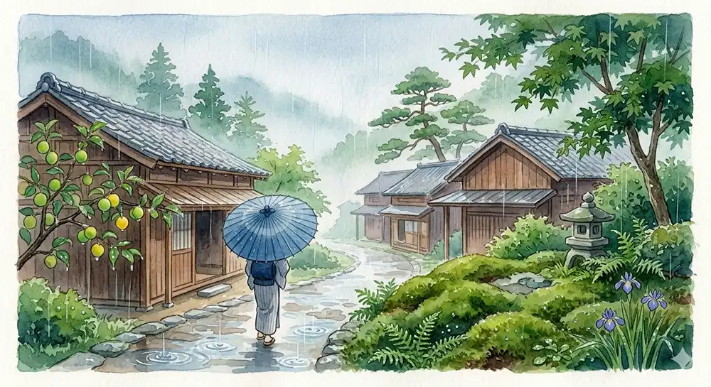 『6月上旬』傘が手放せない40日間――日本の梅雨と雨の日の過ごし方