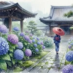 『6月中旬〜下旬』雨の日に映える花――紫陽花の名所と日本の寺社