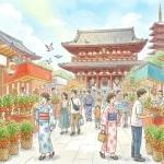 『7月9日〜10日』一日参ればご利益4万6千日分――浅草寺のほおずき市