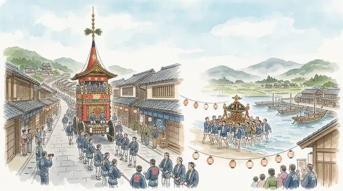 『7月』日本各地の「祇園祭」――地方に受け継がれた疫病退散の祈り