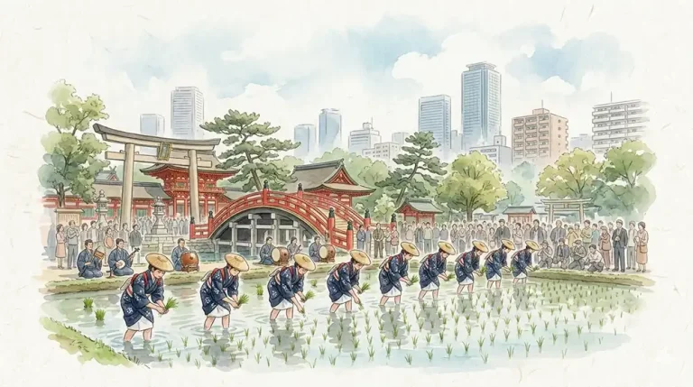 『6月14日』田植えそのものが神事になる――大阪・住吉大社の御田植神事