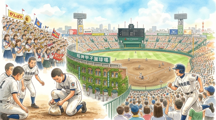 『8月5日〜22日』白球を追う高校生に国が注目する――甲子園と全国高校野球