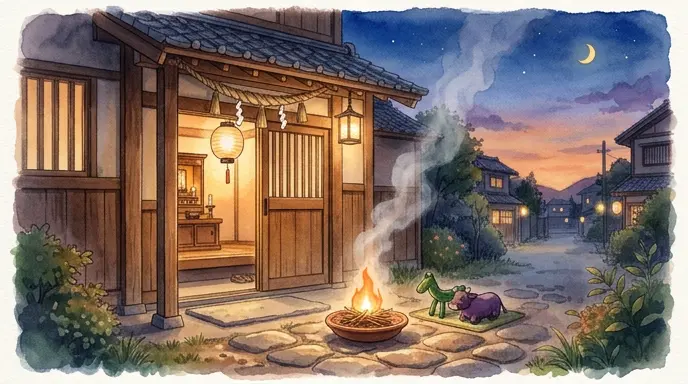 『8月13日』先祖の霊を迎える火を焚く――お盆と迎え火