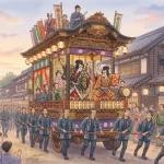 『8月24日〜26日』歌舞伎を乗せた山車が街を行く――山形・新庄まつり