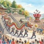 『10月7日〜9日』龍踊りと南蛮船――長崎くんちと異国文化