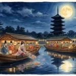 『9月24日〜25日』猿沢池に浮かぶ管絃船――奈良・采女祭