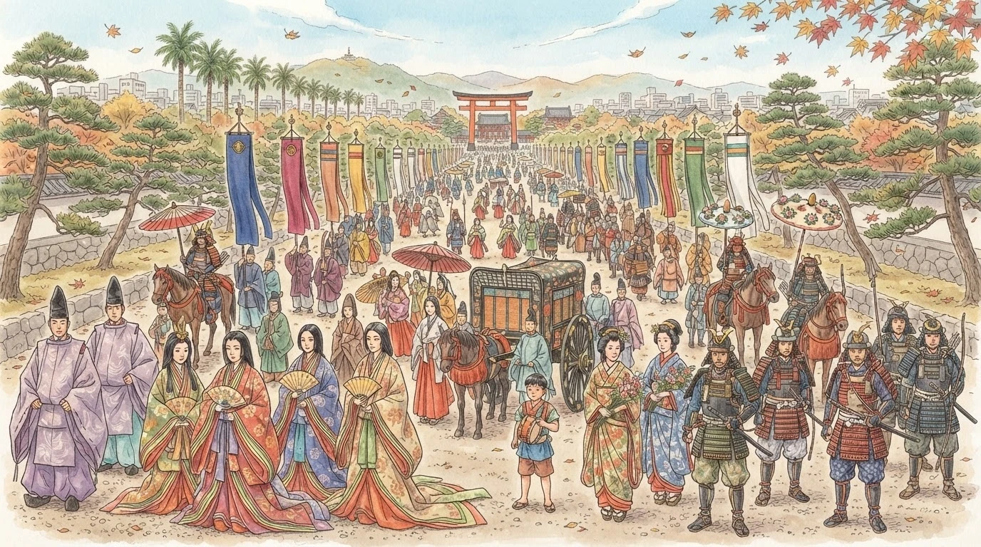 『10月22日』平安から明治まで2000人が歩く――京都・時代祭