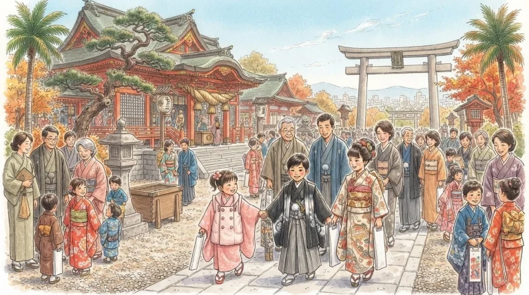 『10月』晴れ着と千歳飴――七五三と子どもの通過儀礼