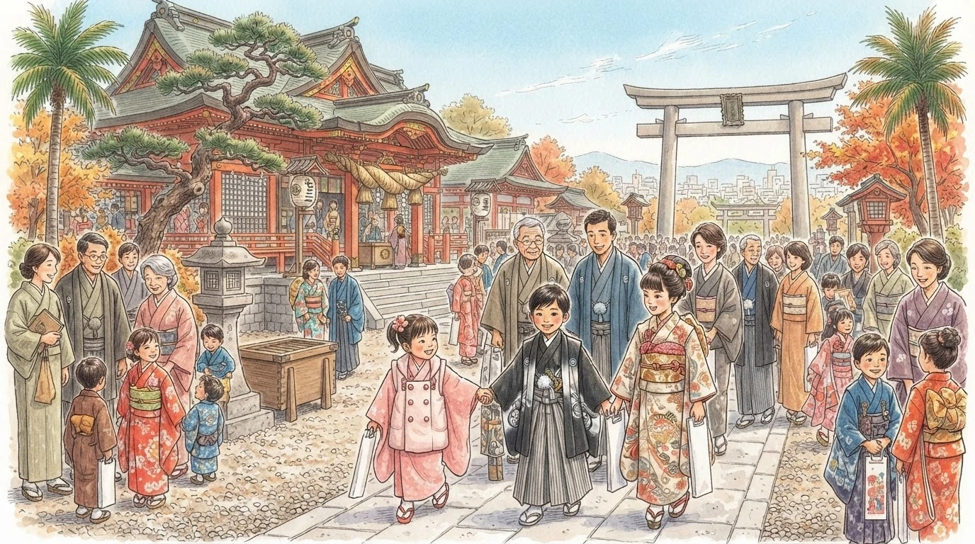 『10月』晴れ着と千歳飴――七五三と子どもの通過儀礼
